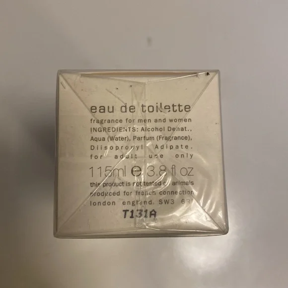 French Connection Eau de Toilette Fragrance 3.8 ounces - Picture 3 of 3